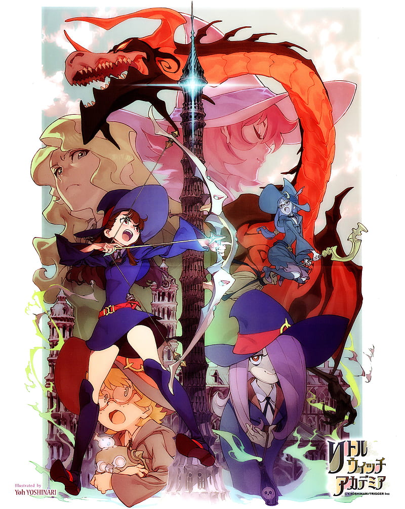 New Anime from Little Witch Academia Creator Announced Streaming on  Netflix Japan