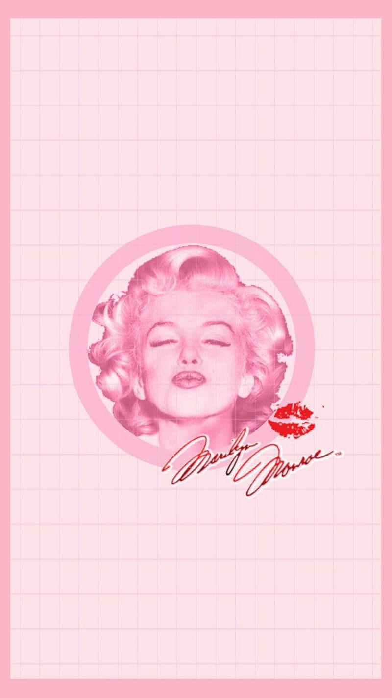 Marilyn Monroe, love, marilyn, monroe, movie star, pink, relationship, relationships, HD phone wallpaper