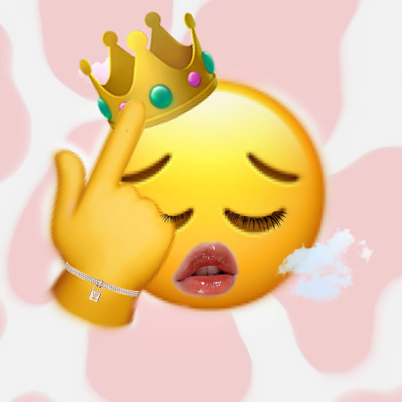 Queen Emoji, edit, HD phone wallpaper