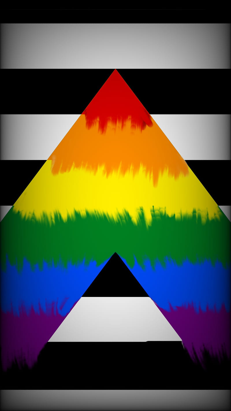 Straight Ally Pride, flag, straight ally, tie dye, HD phone wallpaper