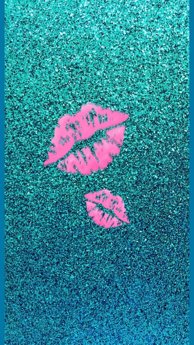 Swak, aqua, glitter, kiss, sparkle, HD phone wallpaper | Peakpx