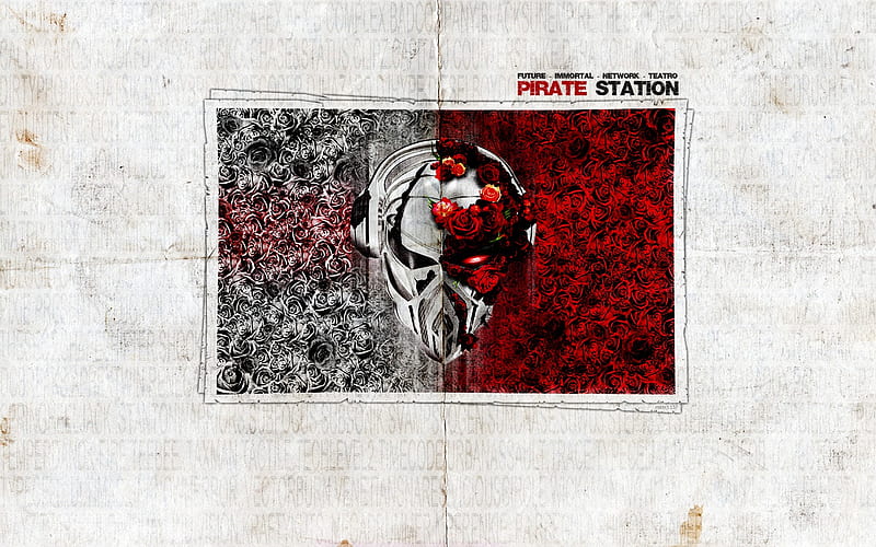 Pirate Station, bass, drum and bass, dnb, drum, HD wallpaper