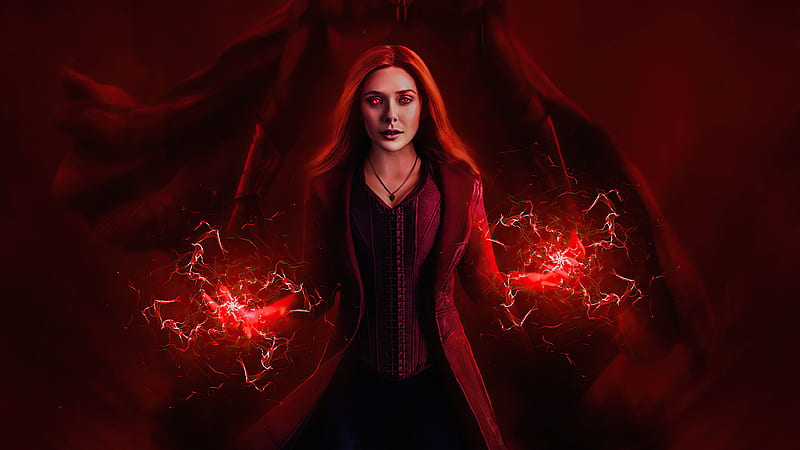Wanda Vision Redness , wanda-vision, scarlet-witch, tv-shows, HD wallpaper