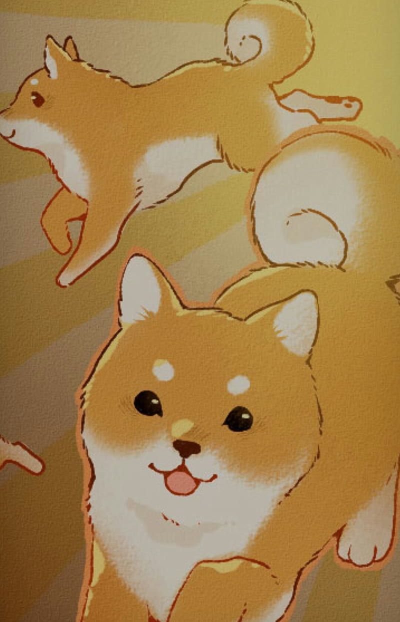 Doge - Montaro, background, dog, inu, profile, shiba, shibe, steam ...
