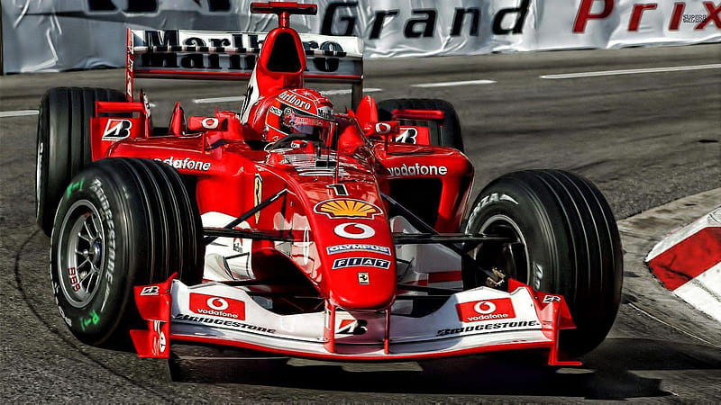 Michael Schumacher Is On Formula Car Race Schumacher, HD wallpaper