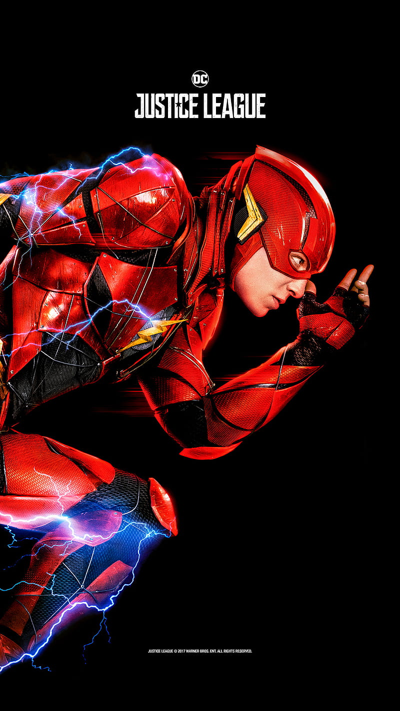 The Flash, justice, league, comics, dc, super, hero, batman, HD phone wallpaper