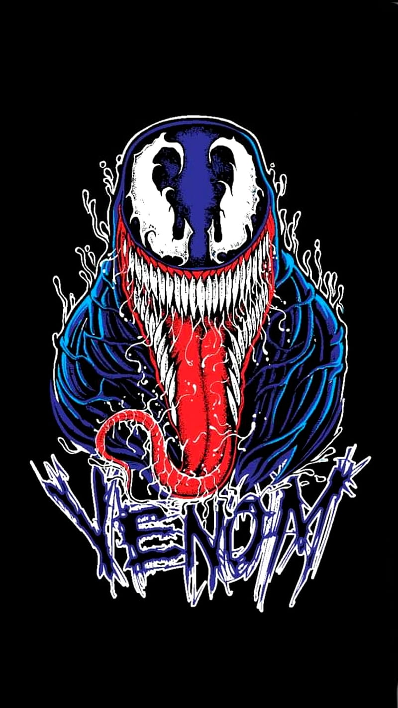 Venom, comic, eddie brock, marvel, peter parker, spiderman, symbiote, HD phone wallpaper