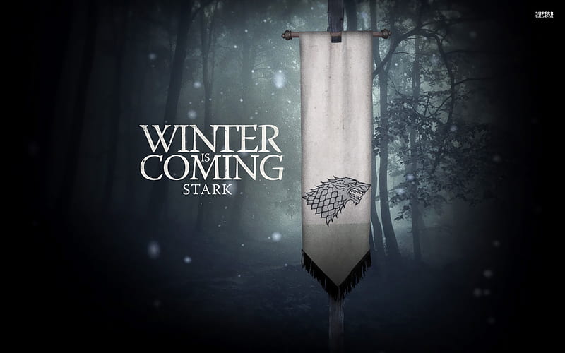 Winter Is Coming, game-of-thrones, tv-shows, winter, stark, HD wallpaper