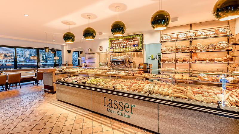 Lasser Bakery, Bakery, Store, Shop, Lasser, Building, HD wallpaper