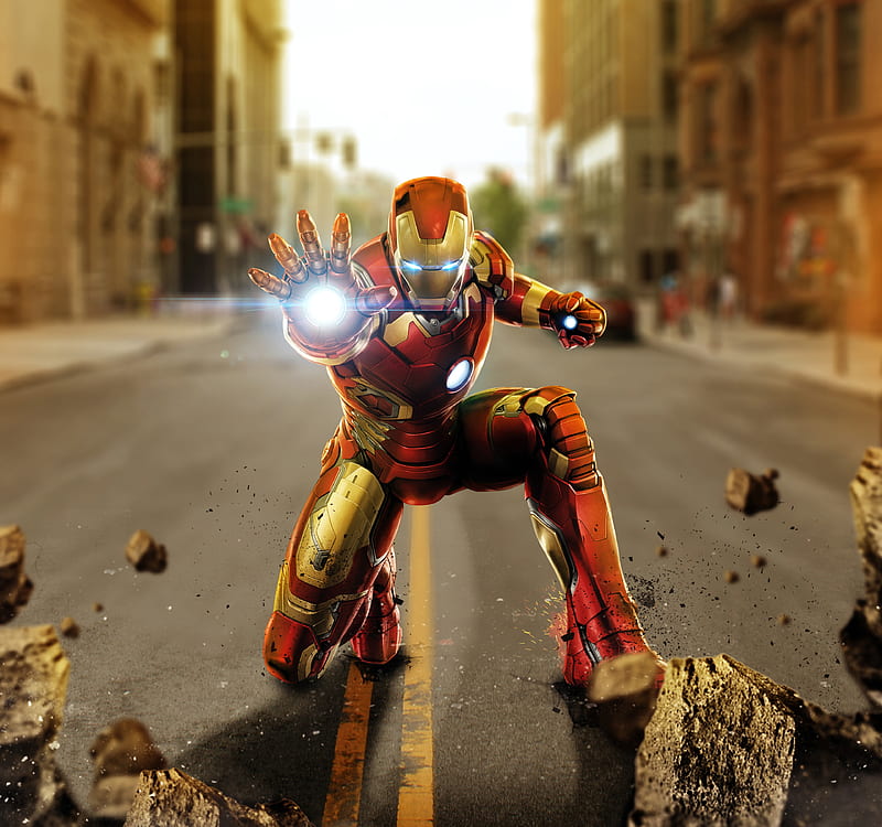 avengers, iron man, nano suit, Movies, HD wallpaper