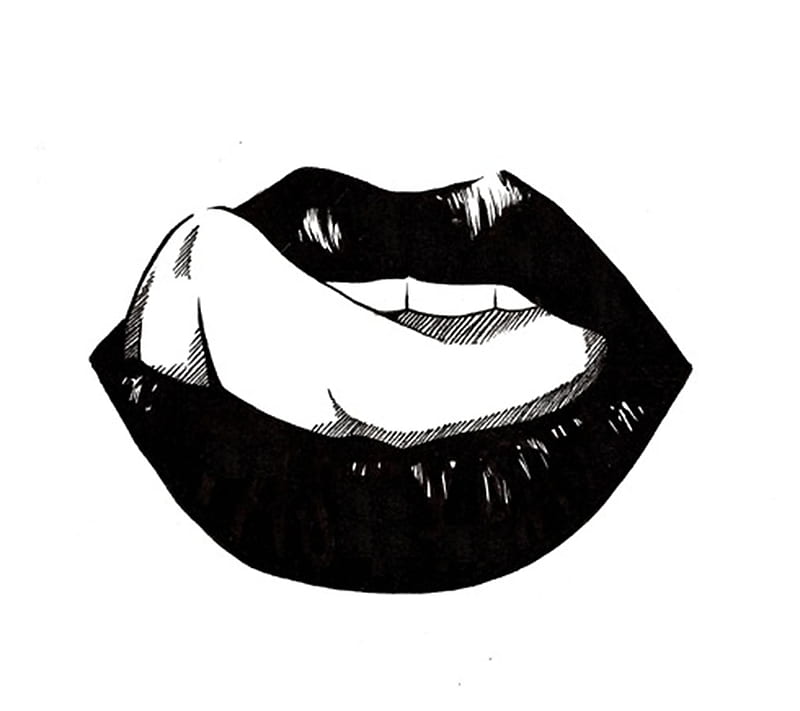 Lips, tongue, HD wallpaper | Peakpx