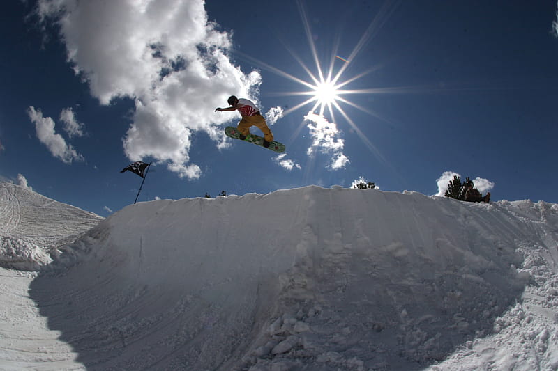 What A Day!!!!, powder, snow, snowboarding, esports, HD wallpaper