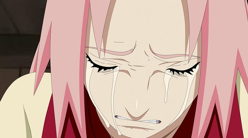 Naruto triste, anime, manga, naruto shippuden, preto, sad, HD