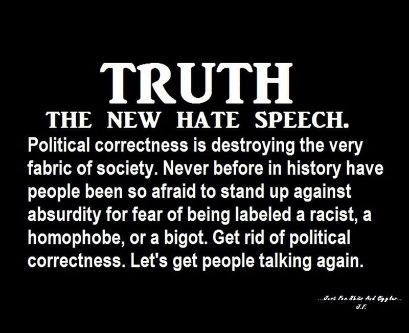 Truth The New Hate Speech, truth, speech, hate speech, HD wallpaper