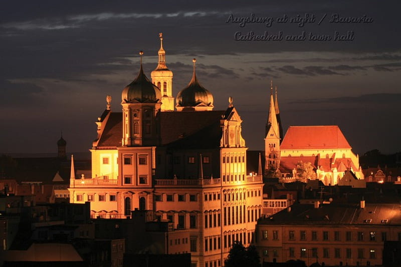 Augsburg - Bavaria, city, germany, people, country, bavaria, HD wallpaper