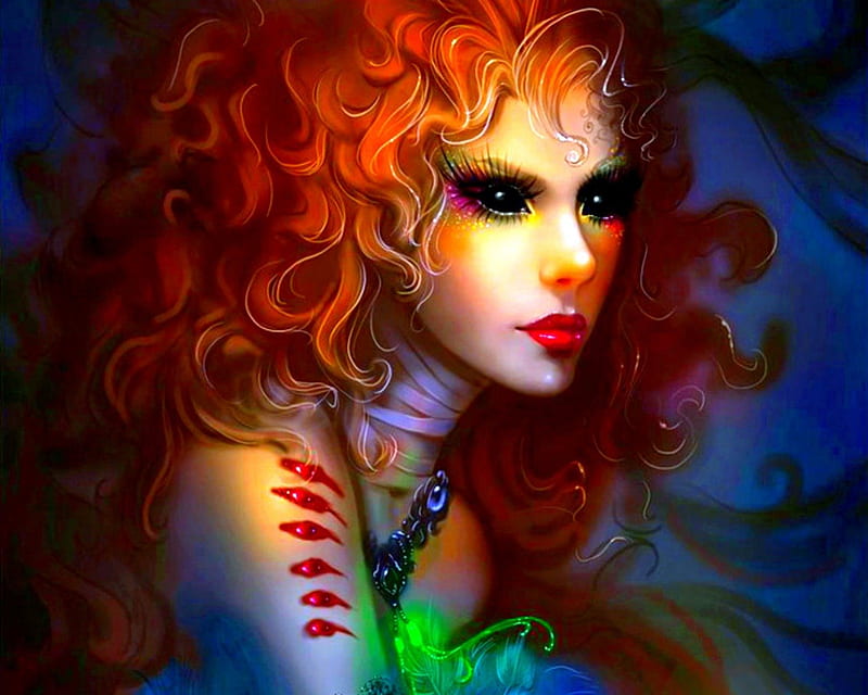 Girl Eyes Artistic Fantasy Girl Eyes Abstract Hd Wallpaper Peakpx