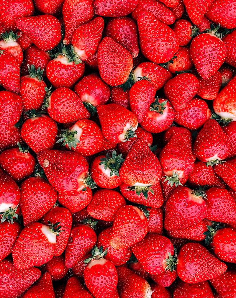 strawberries, berries, fruits, HD phone wallpaper