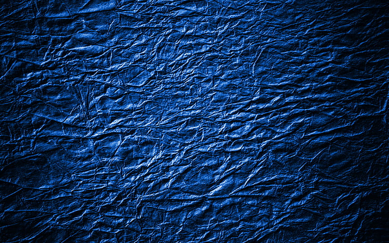 blue leather texture, leather patterns, leather textures, blue backgrounds, leather backgrounds, macro, leather, blue leather background, HD wallpaper