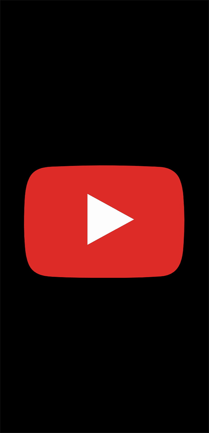 YouTube Rojo, android, logo, red, video, youtube, HD phone wallpaper