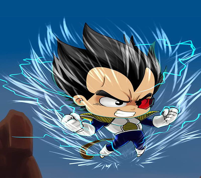 Dragon Ball Chibi Vegeta SSJ1