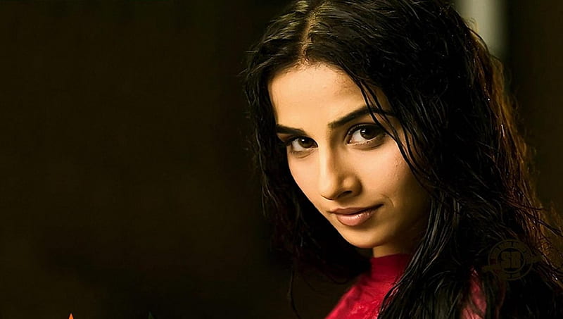 Vidya Balan, beauty, pretty, look, girl, HD wallpaper