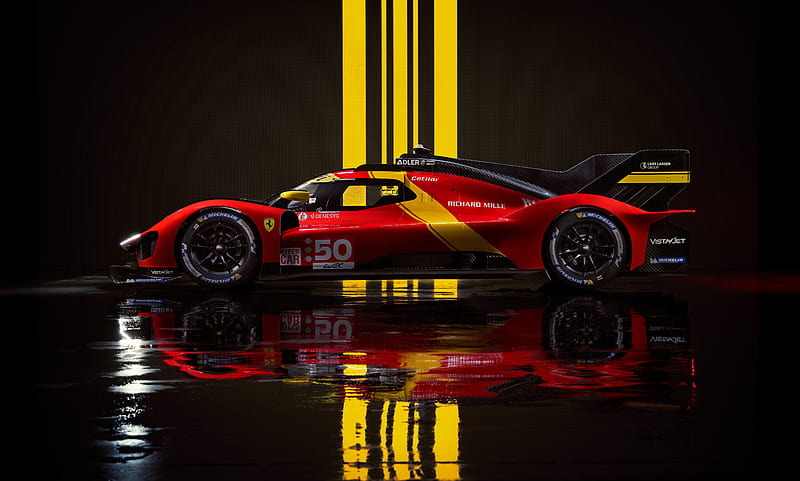 Ferrari, Ferrari 499P, HD wallpaper
