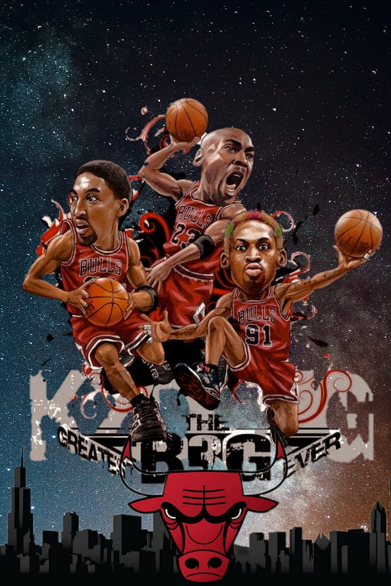 Chicago Bulls, high, power, the dream team, theme, HD phone wallpaper |  Peakpx