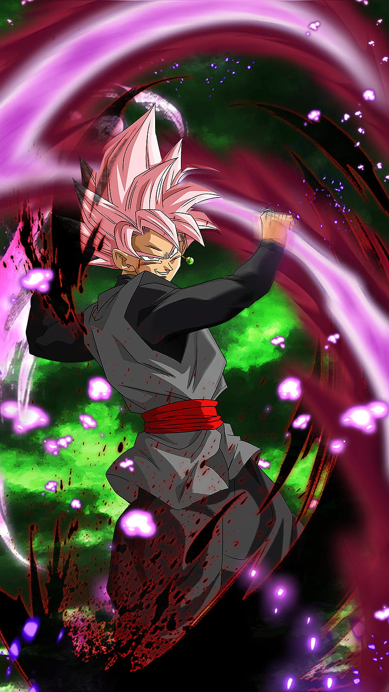 Goku Black Rose, dragon ball legends, goku black, super saiyan, HD phone  wallpaper