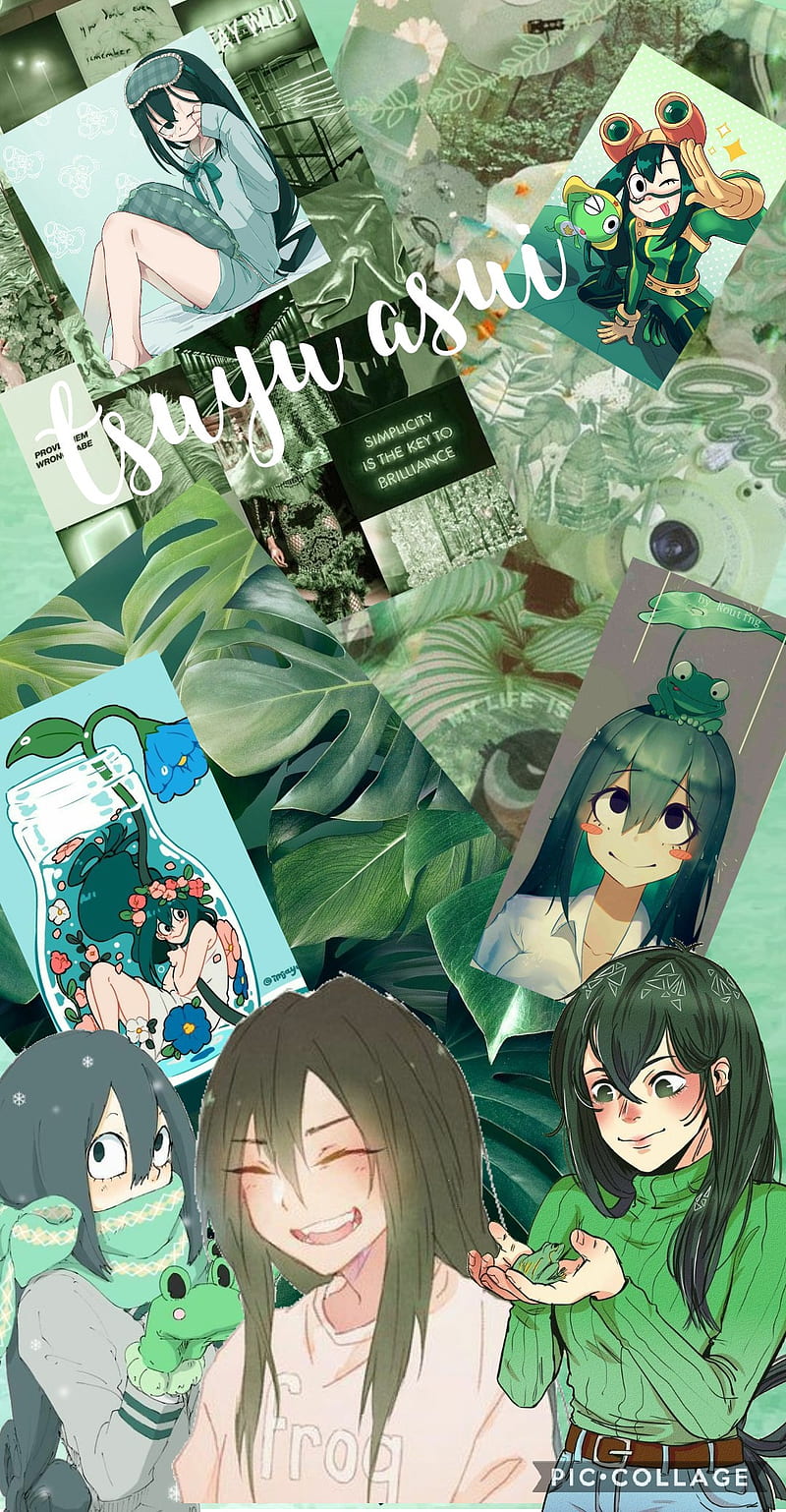 Tsuyu Asui Green Frog Mha Bnha Cute Anime Froppy Hd Mobile Wallpaper Peakpx