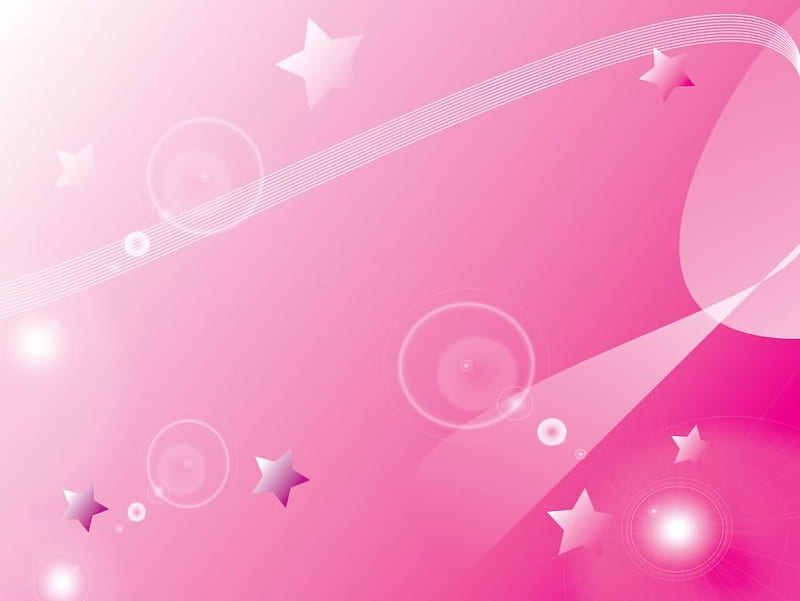 pink . jpg, circles, stars, funky, pink, HD wallpaper