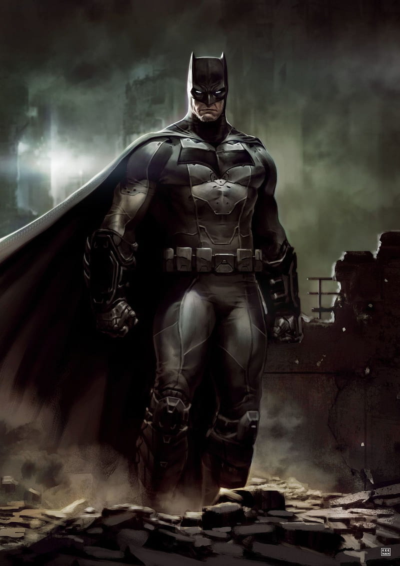 Batman 52, batman, dark, dc, knight, HD phone wallpaper