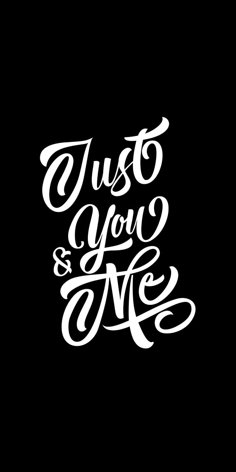 Just you and me, couple goals, love, quote, quotes, you and me, HD phone wallpaper