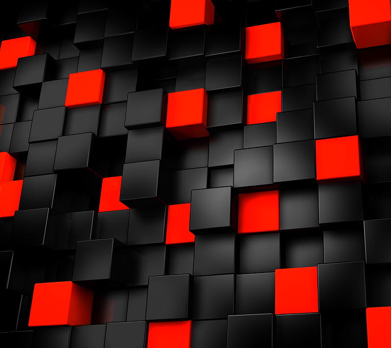 Cube, 3d, abstract, box, square, HD wallpaper