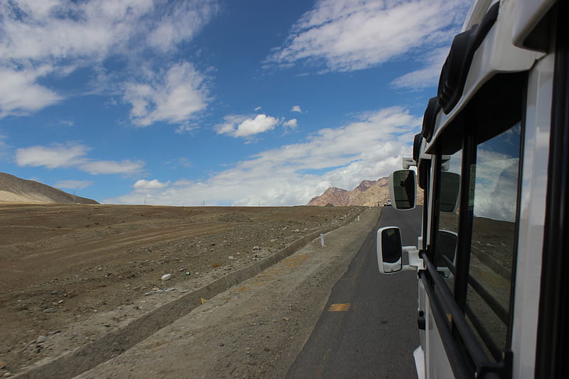 Leh ladakh, clouds, nature, scenery, HD wallpaper