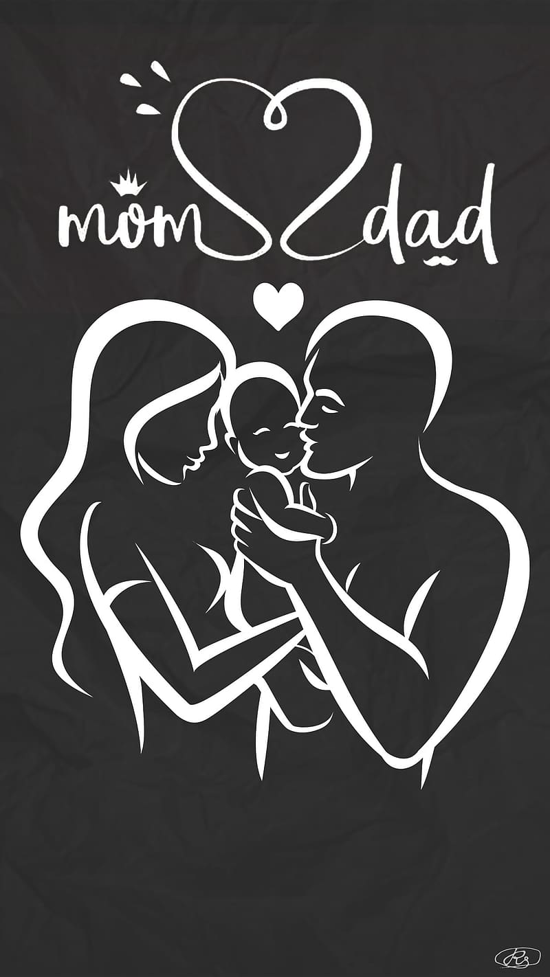 Mom Dad Status, mom love dad, mom, love, dad, HD phone wallpaper