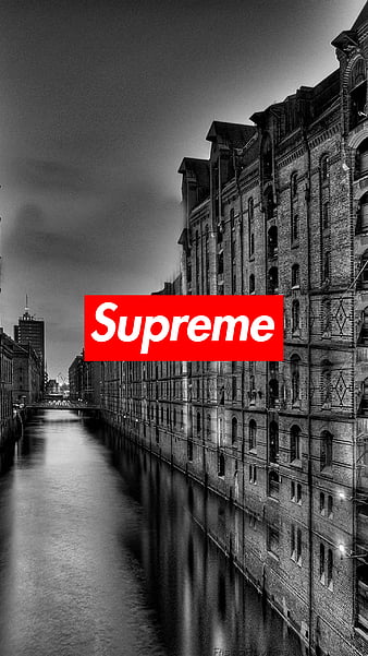 Supreme New York, black and white, brands, bw, city, new york, supreme, HD  phone wallpaper