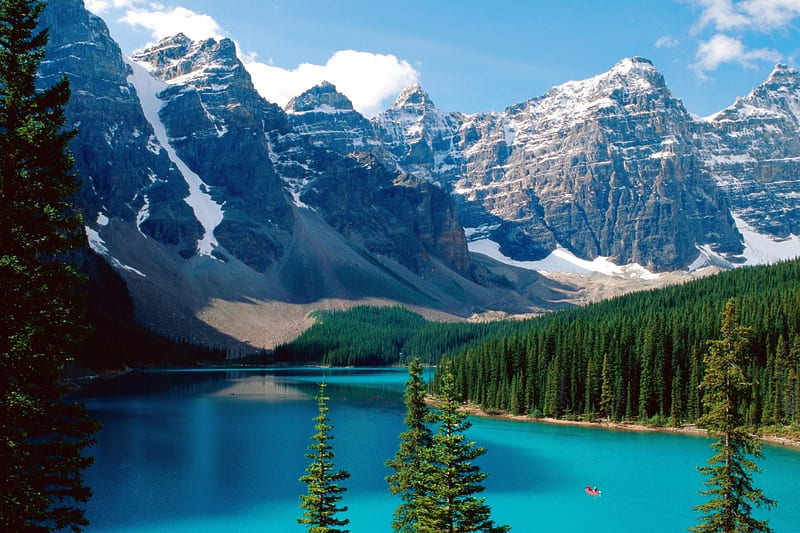 Lake and Mountain, mountain, beautiful landscape, scenery, lake, HD wallpaper
