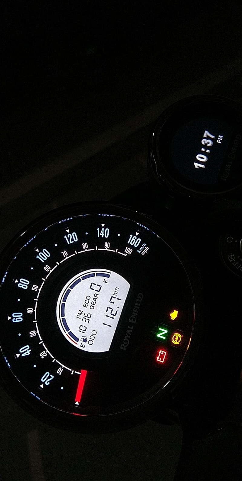 METEOR 350 , gauge, speedometer, HD phone wallpaper