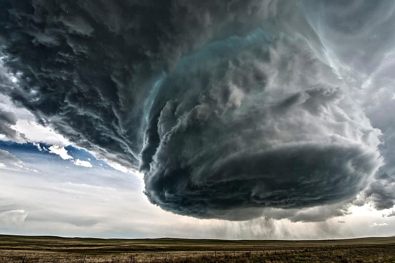 Tornado Storm F1, cloud, bonito, abstract, forces of nature, graphy, wide screen, nature, tornado, HD wallpaper
