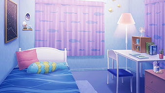 shiny art blog  Bedroom drawing Concept art Anime room
