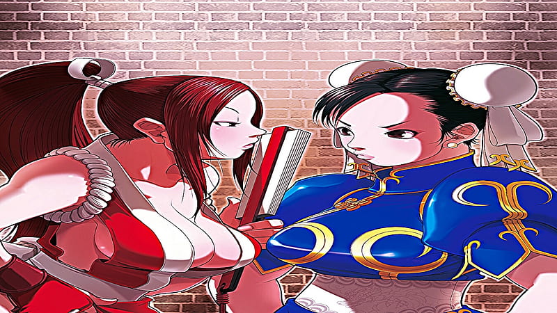 Mai & Chun-li on SVC Chaos SNK VS CAPCOM, Street Fighter, Mai, Other, Chun-li, HD wallpaper