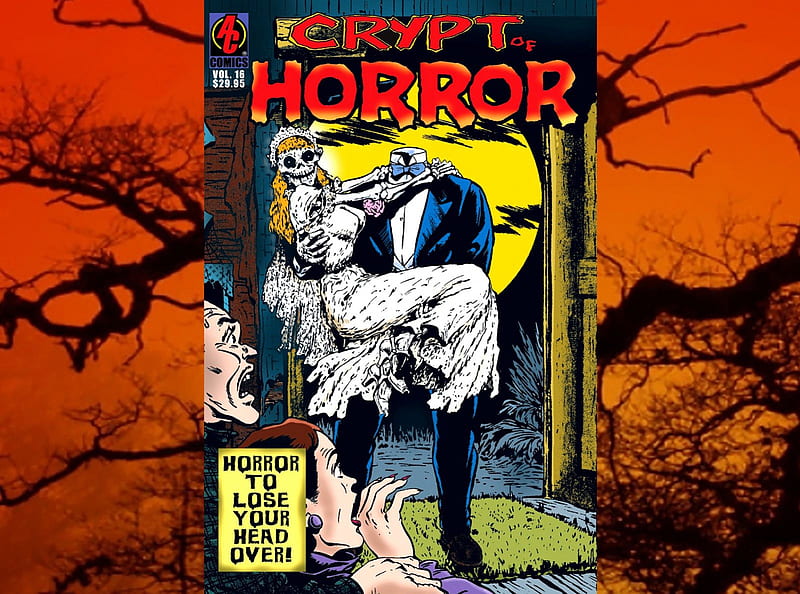Crypt Of Horror Comic02, classic comics, Crypt Of Horror Comic, horror, halloween, HD wallpaper