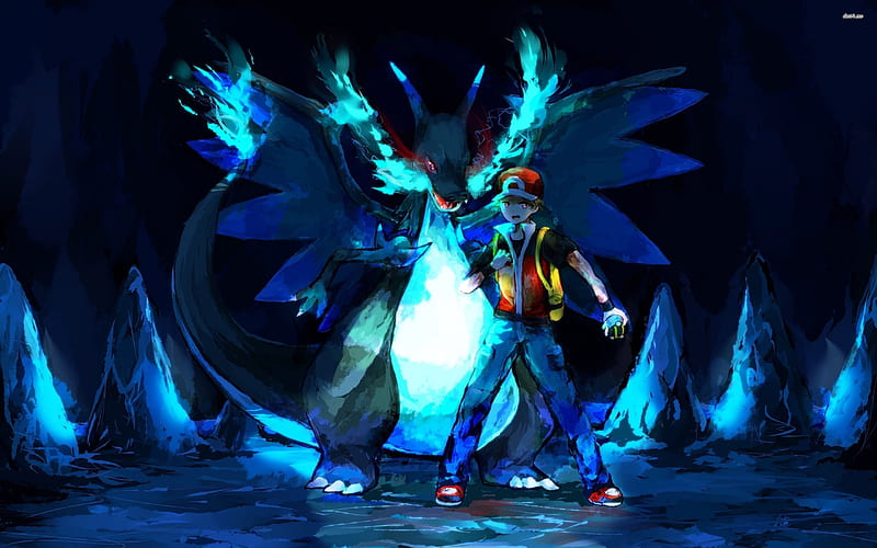 Ash's Mega Charizard X, PokéFanon