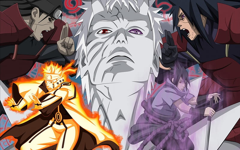 Madara vs Hashirama: Naruto Shippuuden 