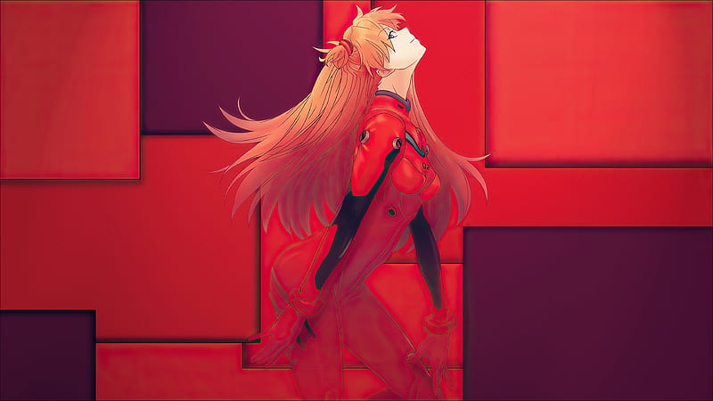 asuka, 02, anime, eva, evangelion, nerv, HD wallpaper