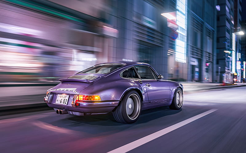 Porsche 911 Reimagined By Singer , porsche-911, porsche, carros, behance, HD wallpaper