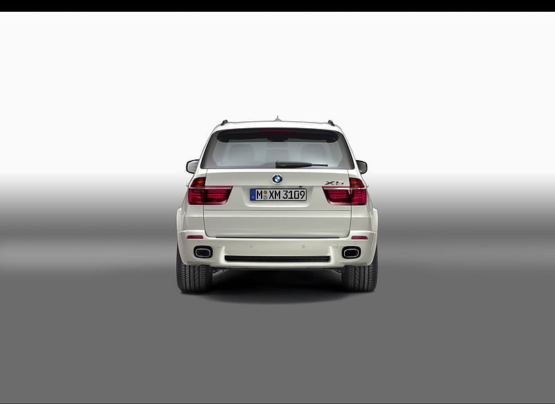 2011 BMW X5 M Sport Package - Lights Off - Rear Angle View , car, HD wallpaper