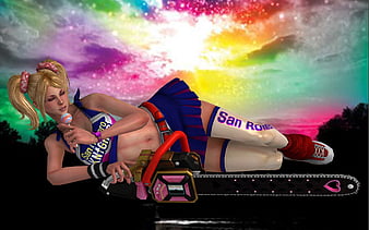 Video Game Lollipop Chainsaw HD Wallpaper