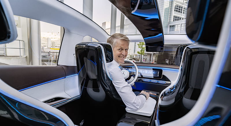 2016 Mercedes-Benz Generation EQ SUV Concept and Prof. Dr. Thomas Weber - Interior , car, HD wallpaper