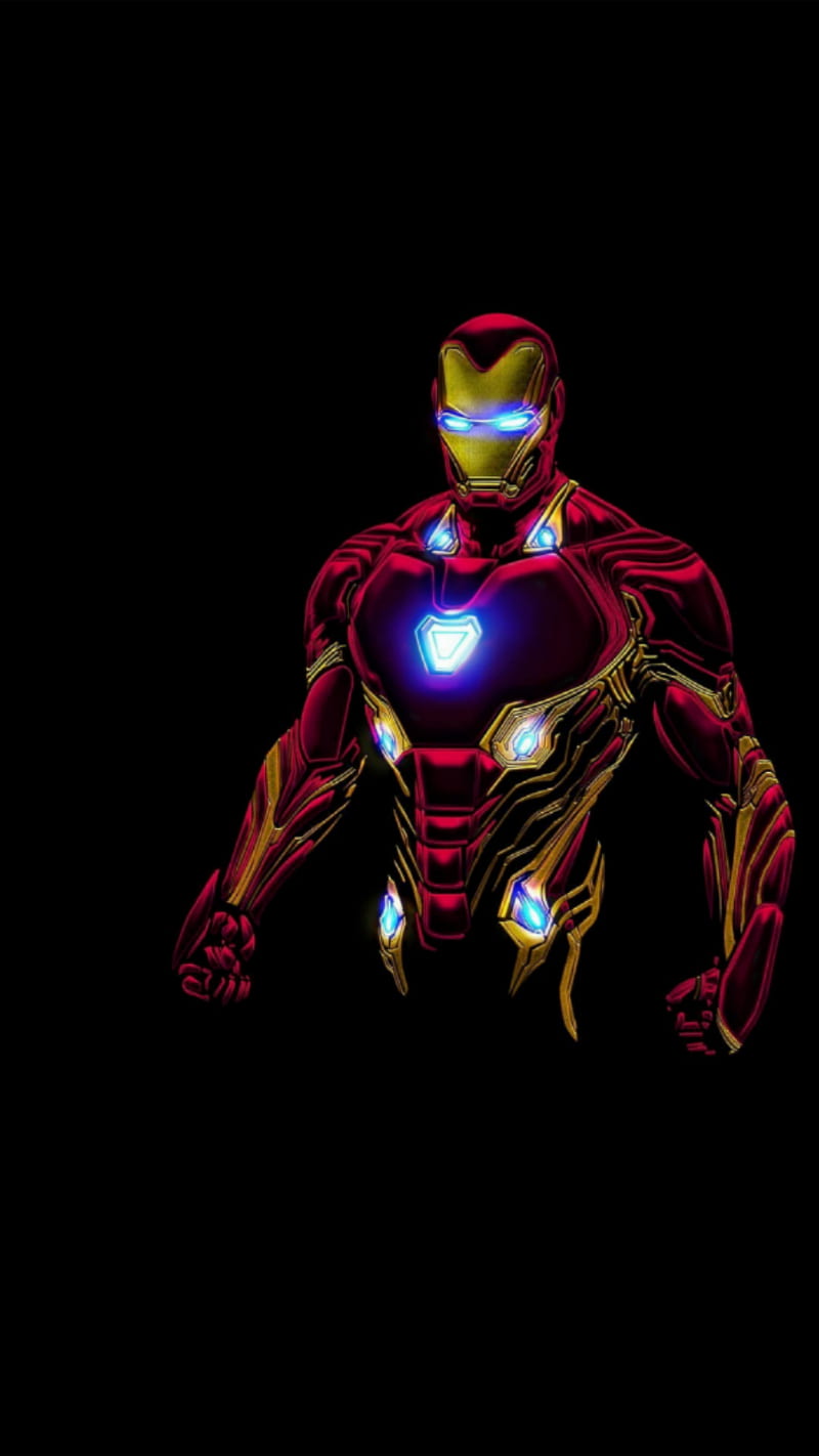 Iron man, man, air, iron, note, lights, HD mobile wallpaper | Peakpx